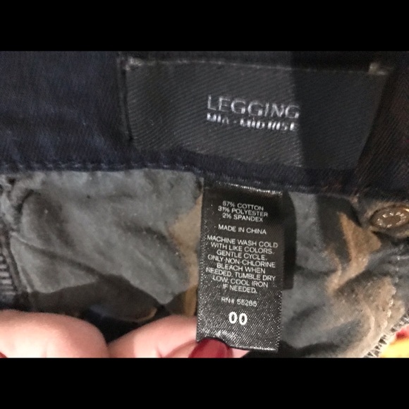 Express black jeaggins in excellent preowned condition - Picture 12 of 12